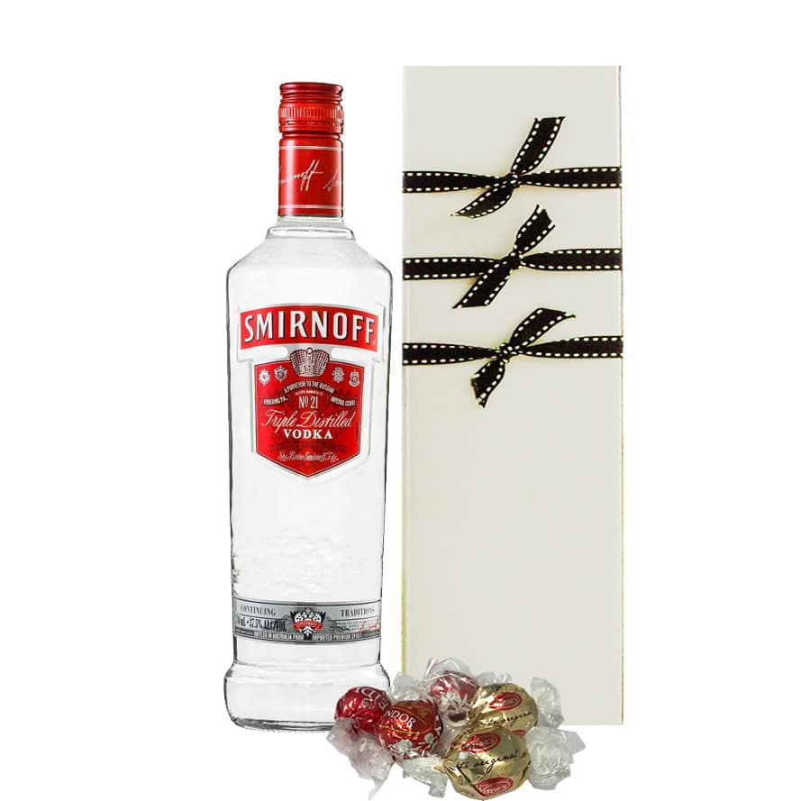 Smirnoff Vodka Gift Box Gift Basket Australia